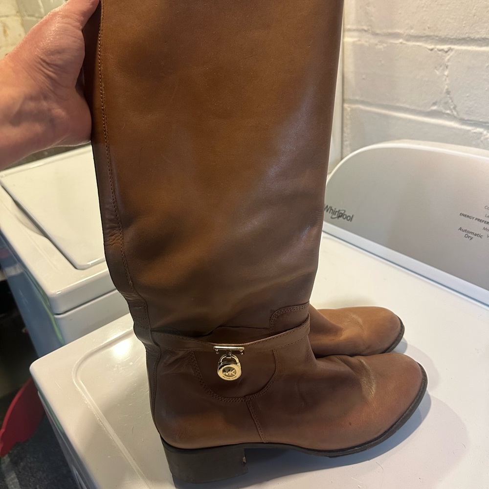 Michael Kors Hamilton riding boots